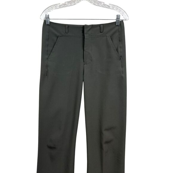 Marithe Francois Girbaud Women Trousers Pants Classic Straight Olive Gray Size 8 - Picture 2 of 12